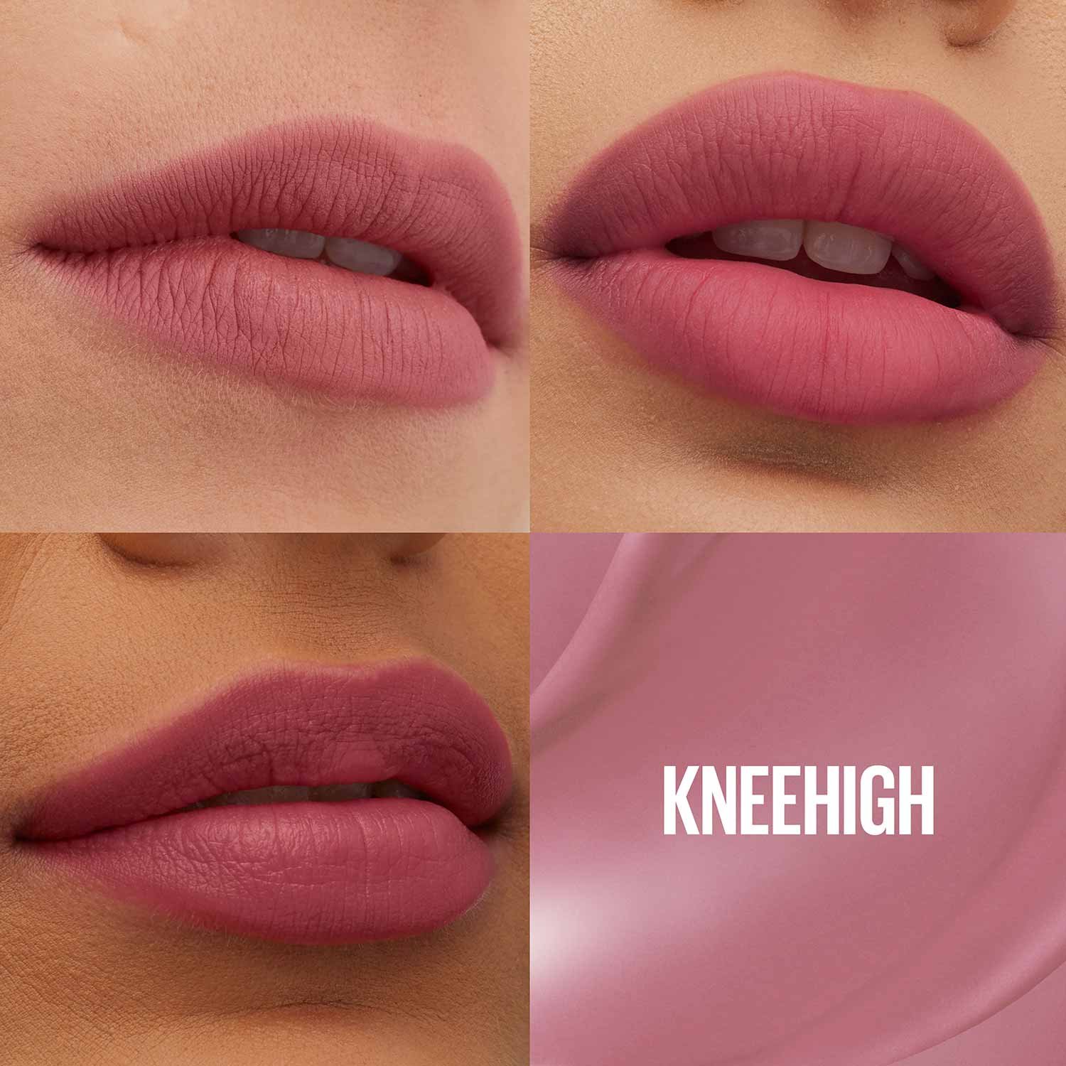 MAYBELLINE TEDDY TINT SHADE CARD KNEEHIGH