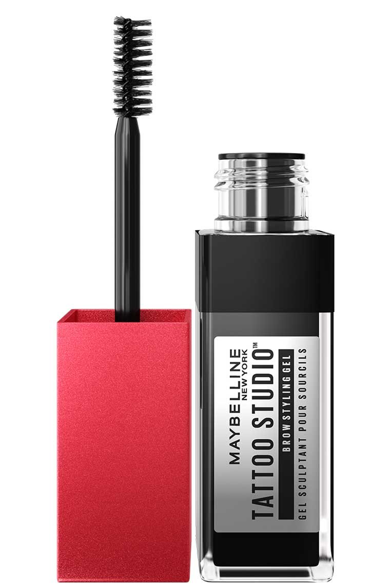 Tattoo Studio Brow Styling Gel Up to 36HR Wear Eyebrow Makeup - Black
