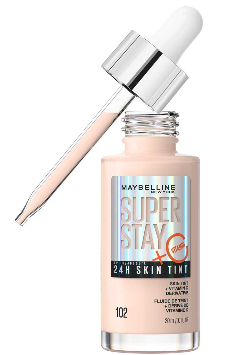 Super Stay Up to 24HR Long Lasting Skin Tint with Vitamin C - 102