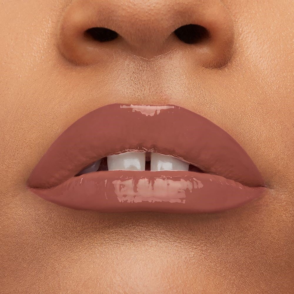 Brown Lipstick on Lip Tile